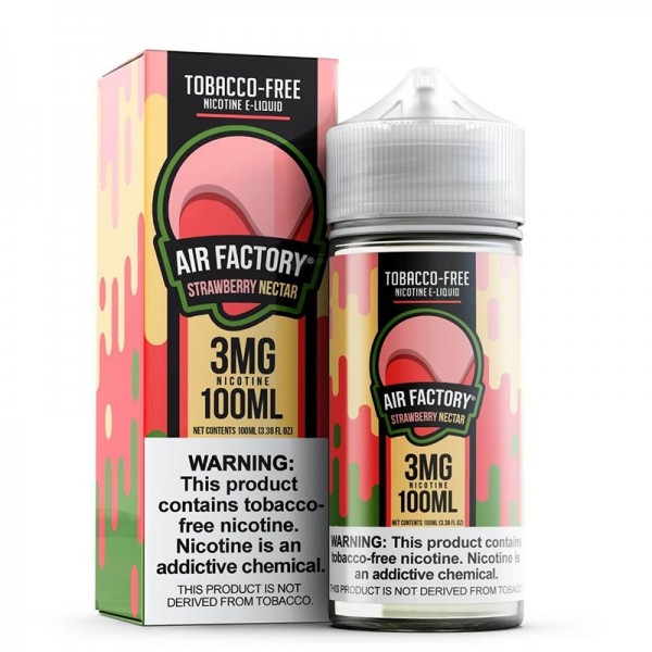 Strawberry Nectar by Air Factory Tobacco Free Nicotine 100ml E-Liquid