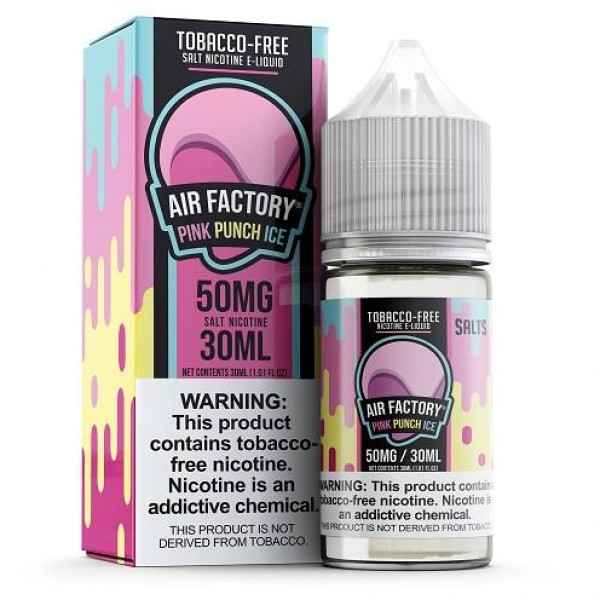Pink Punch Ice by Air Factory Tobacco Free Salt Nicotine 30ml E-Liquid