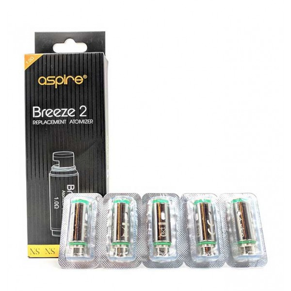 Aspire Breeze 2 Replacement Coils 1.0ohm (5-Pack)