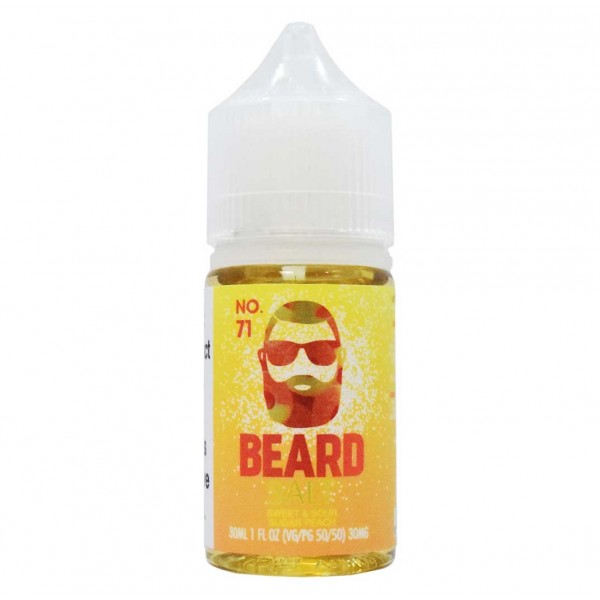 Beard No. 71 Salt Nic  30ML E-liquid