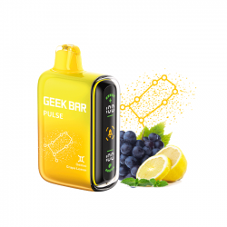 Grape Lemon - Geek Bar Pulse 15,000 Puff Disposable Device - Box of 5 