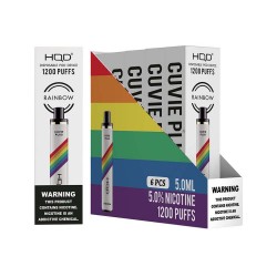 HQD Cuvie Plus Disposable Device 1200Puffs - Box of 6