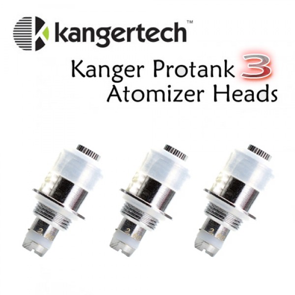 Kanger ProTank 3 Dual Coil Atomizer heads 5 Pack