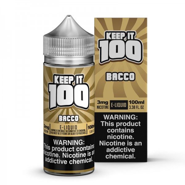 Bacco by Keep It 100 100mL