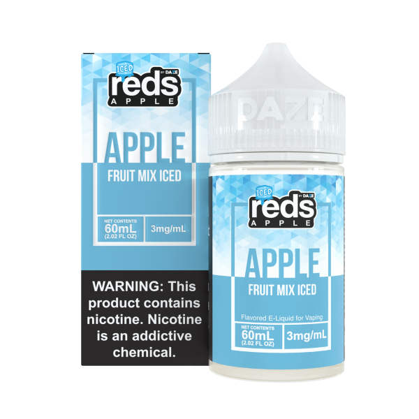 Reds E-Juice - Fruit Mix Iced By 7 Daze 60ml