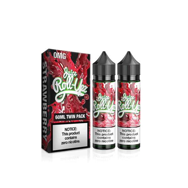 Juice Roll Upz Strawberry Twin Pack 120mL 